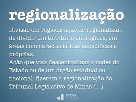 Regionalismo Dicio, Dicionário Online de Português